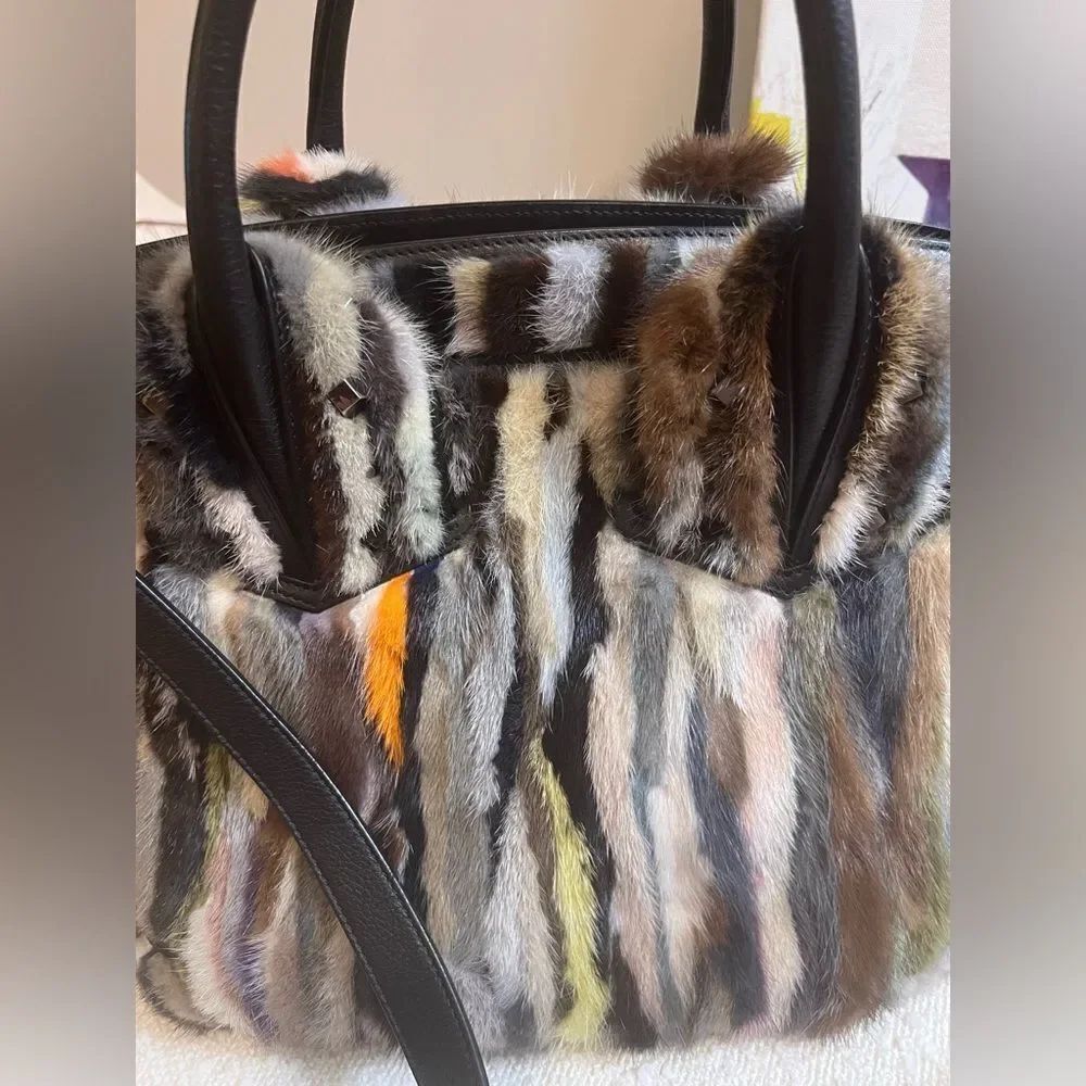 Christian Louboutin mink tie-dye bag - Picture 9 of 16
